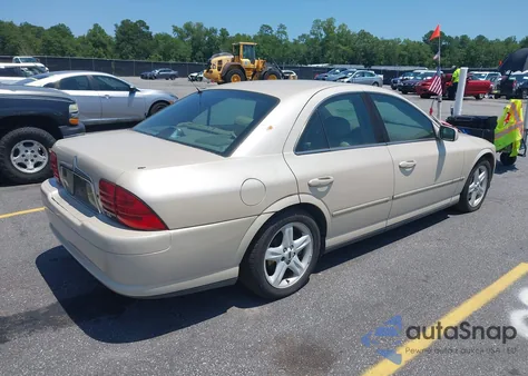 2000 Lincoln Ls from USA, damaged, VIN 1LNHM87A2YY823140